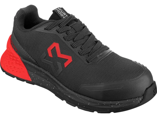 MODYF Sicherheitsschuhe S1P Daily Race anthrazit-rot
